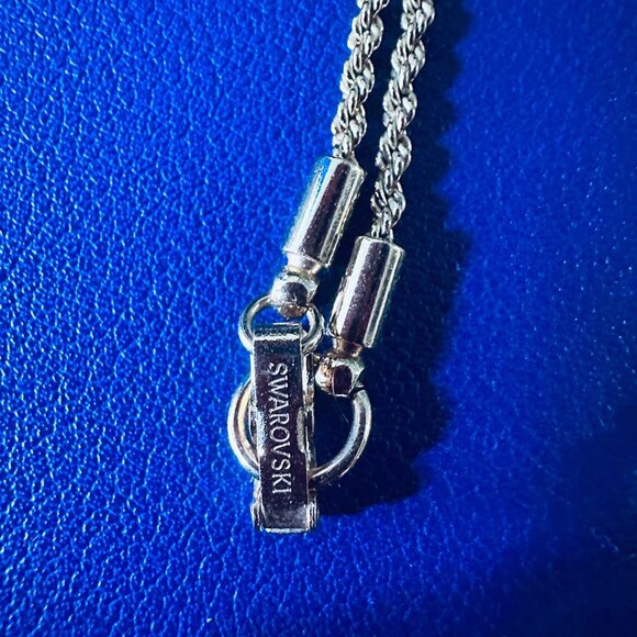 VTG Disco Sparkle! Beautiful 16” Swarovski Pave’ Necklace with Matching Earrings - Picture 2 of 4